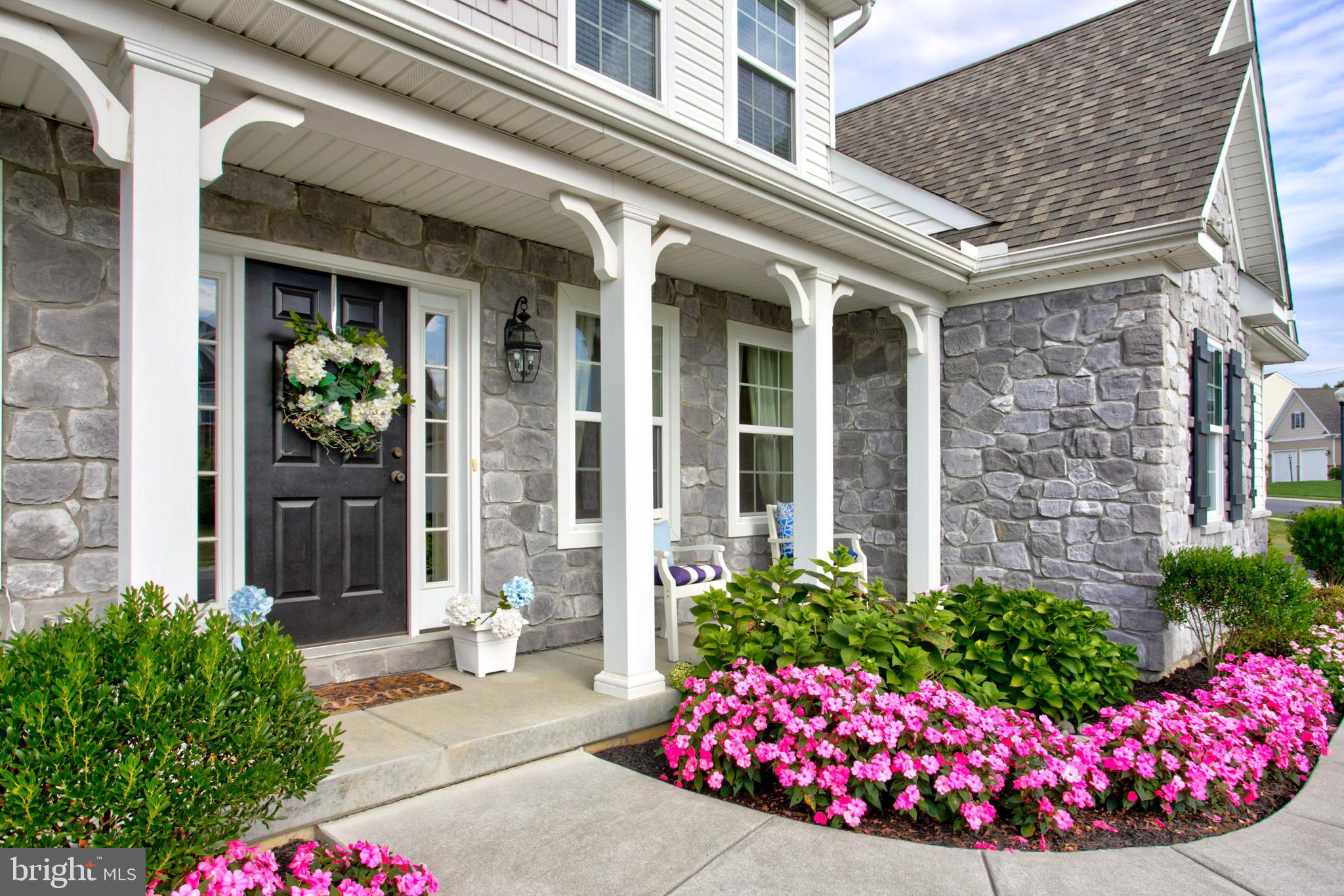 617 Warminster Lane Lititz, PA 17543 - Photo 3 of 56 Front Porch and Walkway in Summertime