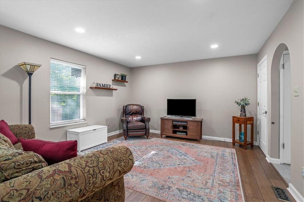 1489 Yorktown Drive Lawrence, PA 15055 - Photo 11 of 37 a living room with furniture and a flat screen tv