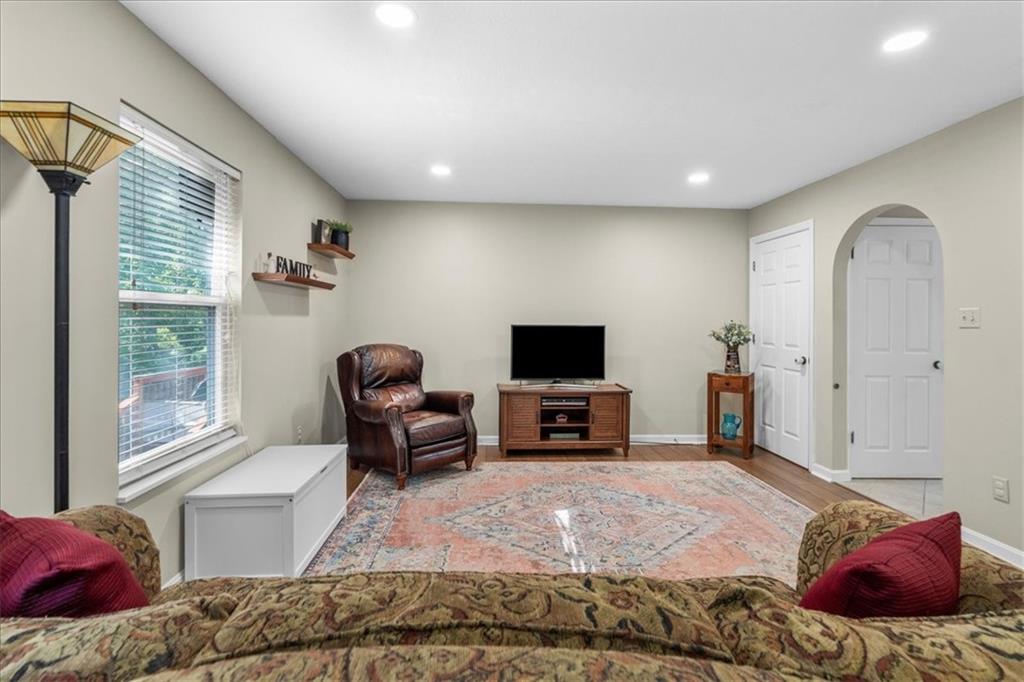 1489 Yorktown Drive Lawrence, PA 15055 - Photo 12 of 37 a bedroom with a bed and a television