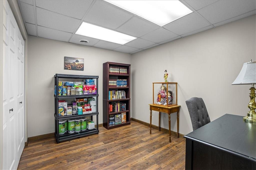 1489 Yorktown Drive Lawrence, PA 15055 - Photo 31 of 37 a view of a workspace with furniture and wooden floor