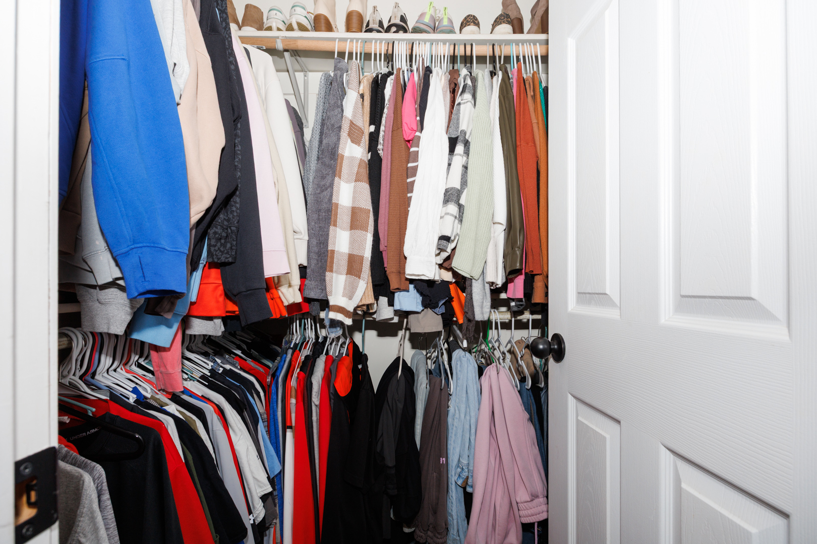 303 South Madison Street Towanda, IL 61776 - Photo 20 of 48 a view of walk in closet with clothes
