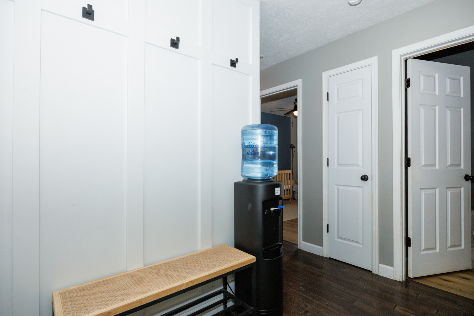 303 South Madison Street Towanda, IL 61776 - Photo 26 of 48 a room with a table and wooden floor