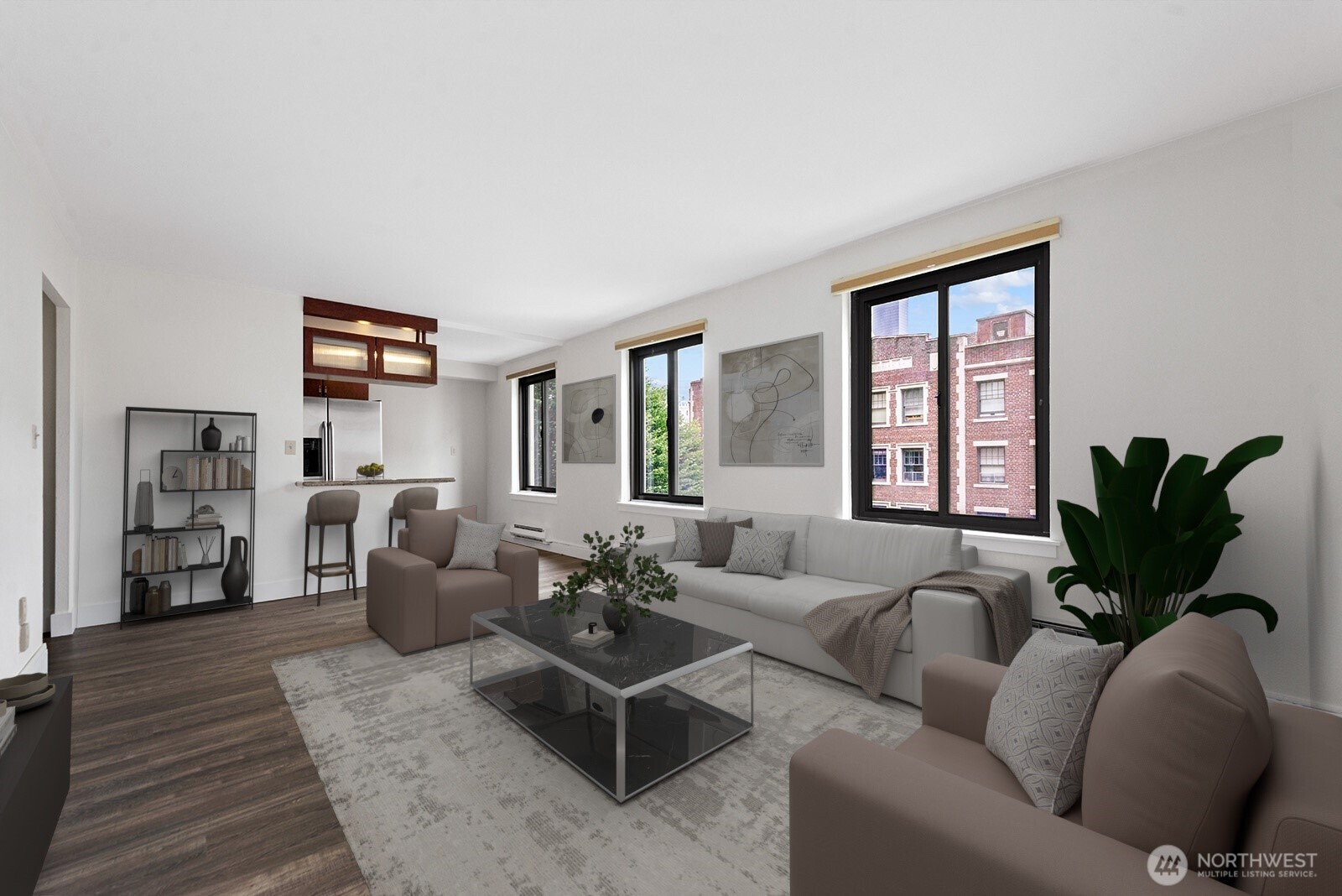 1105 Spring Street, Unit 407 Seattle, WA 98104 - Photo 5 of 28 Gallery Image 5