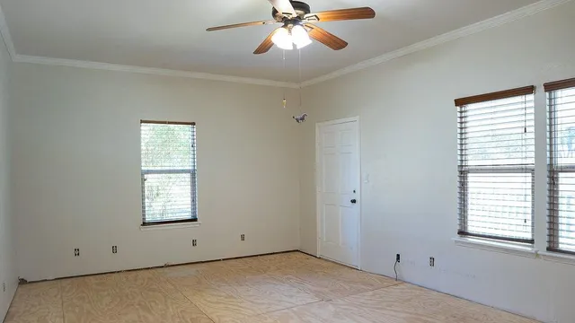 a bathroom with a sink vanity and a mirror