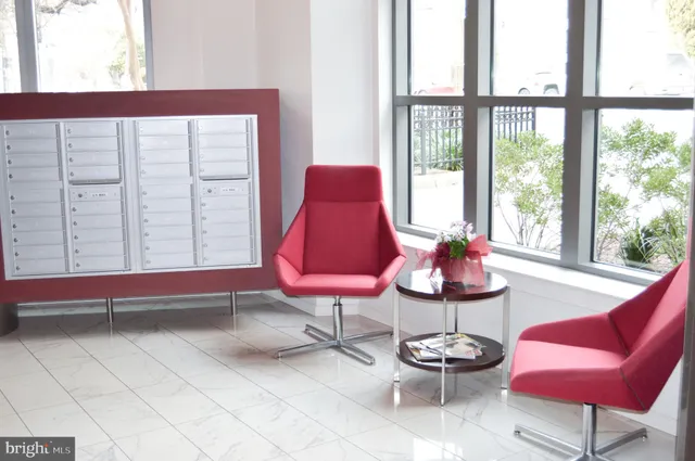 a room with furniture and a window