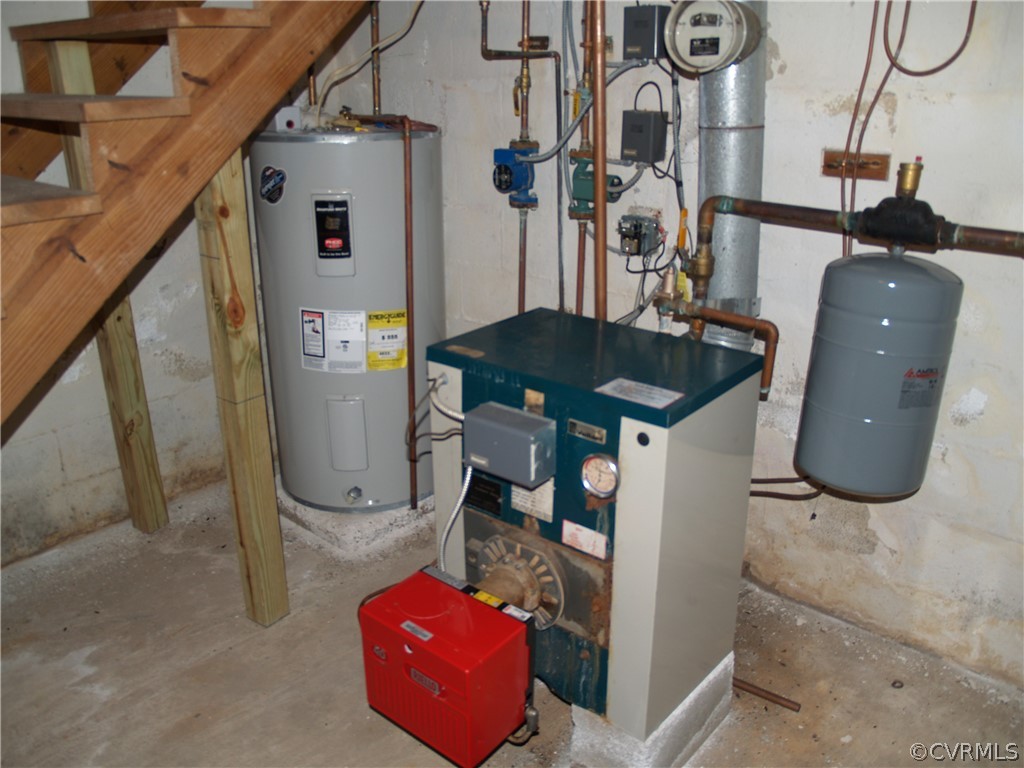7988 Richmond Road Toano, VA 23168 - Photo 25 of 25 Oil fired boiler furnace & electric water heater i