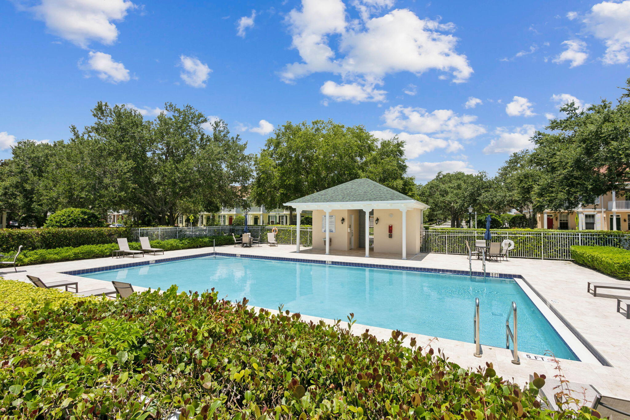 155 Waterford Drive Jupiter, FL 33458 - Photo 46 of 51 a view of a house with pool and a yard
