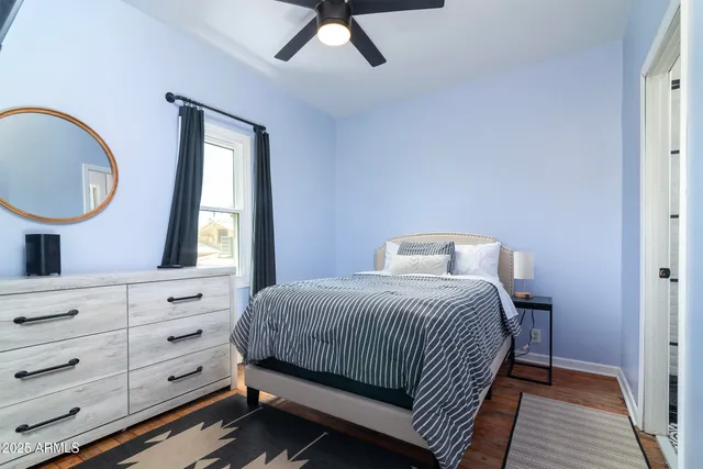 a view of a door and chair