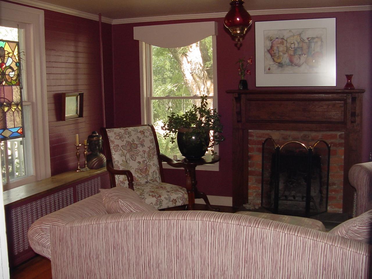 428 Sowers Mill Dam Road Northeast Riner, VA 24149 - Photo 20 of 31 a living room with furniture and a fireplace