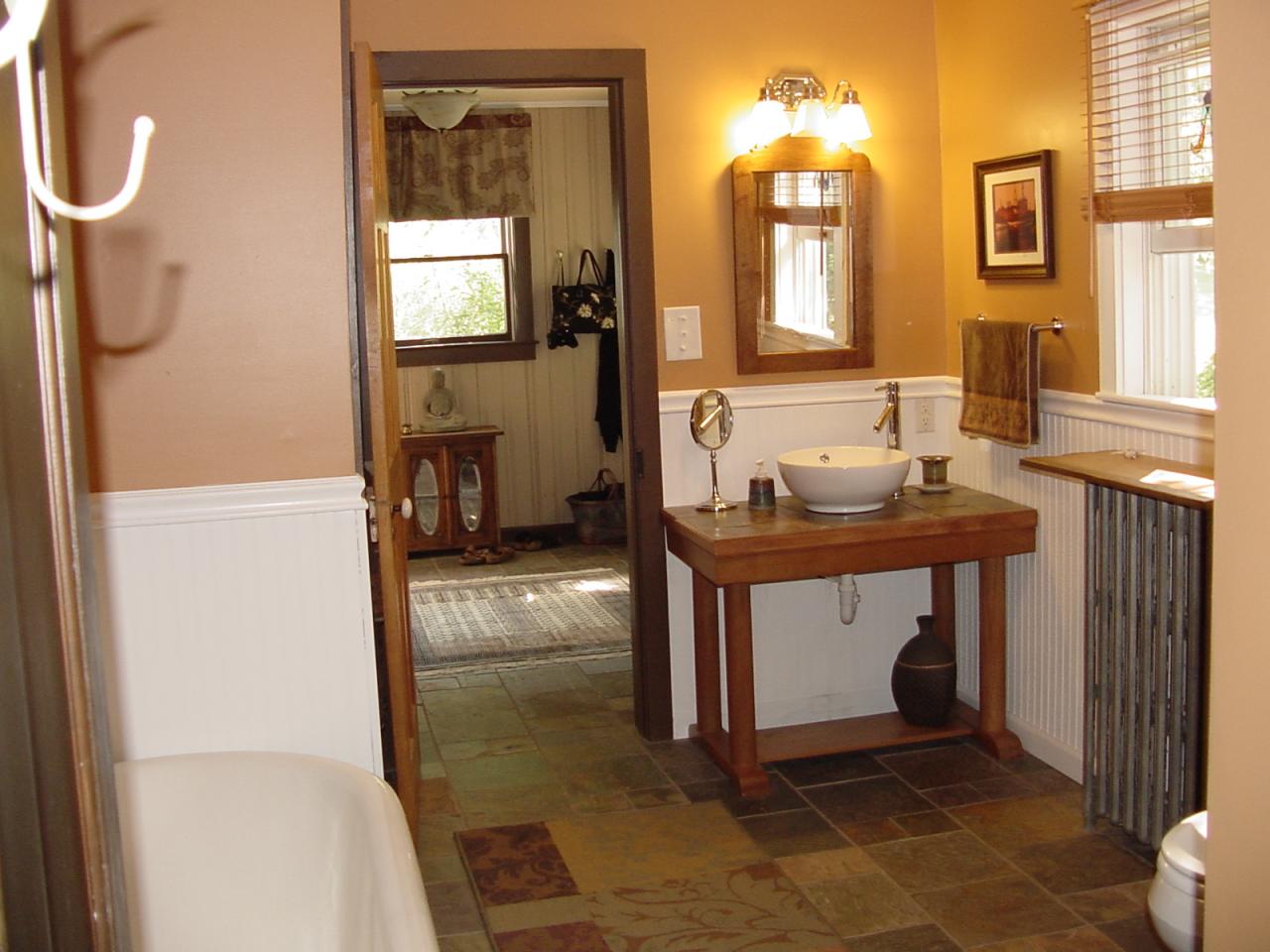 428 Sowers Mill Dam Road Northeast Riner, VA 24149 - Photo 24 of 31 a bathroom with a sink and a mirror