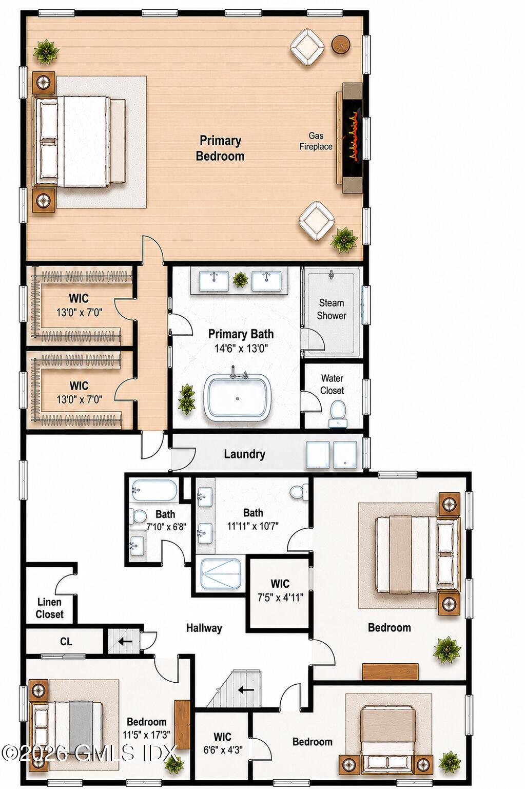 97 Riverside Avenue Riverside, CT 06878 - Photo 45 of 45 Floor Plan 2nd Floor with Addition