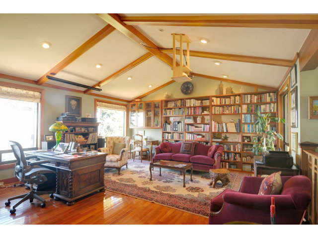 220 Ware Road Woodside, CA 94062 - Photo 11 of 19 a living room with furniture