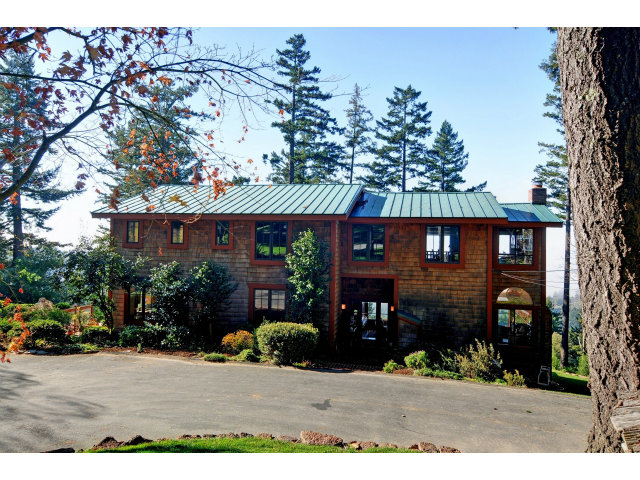 220 Ware Road Woodside, CA 94062 - Photo 3 of 19 a front view of a house with garden