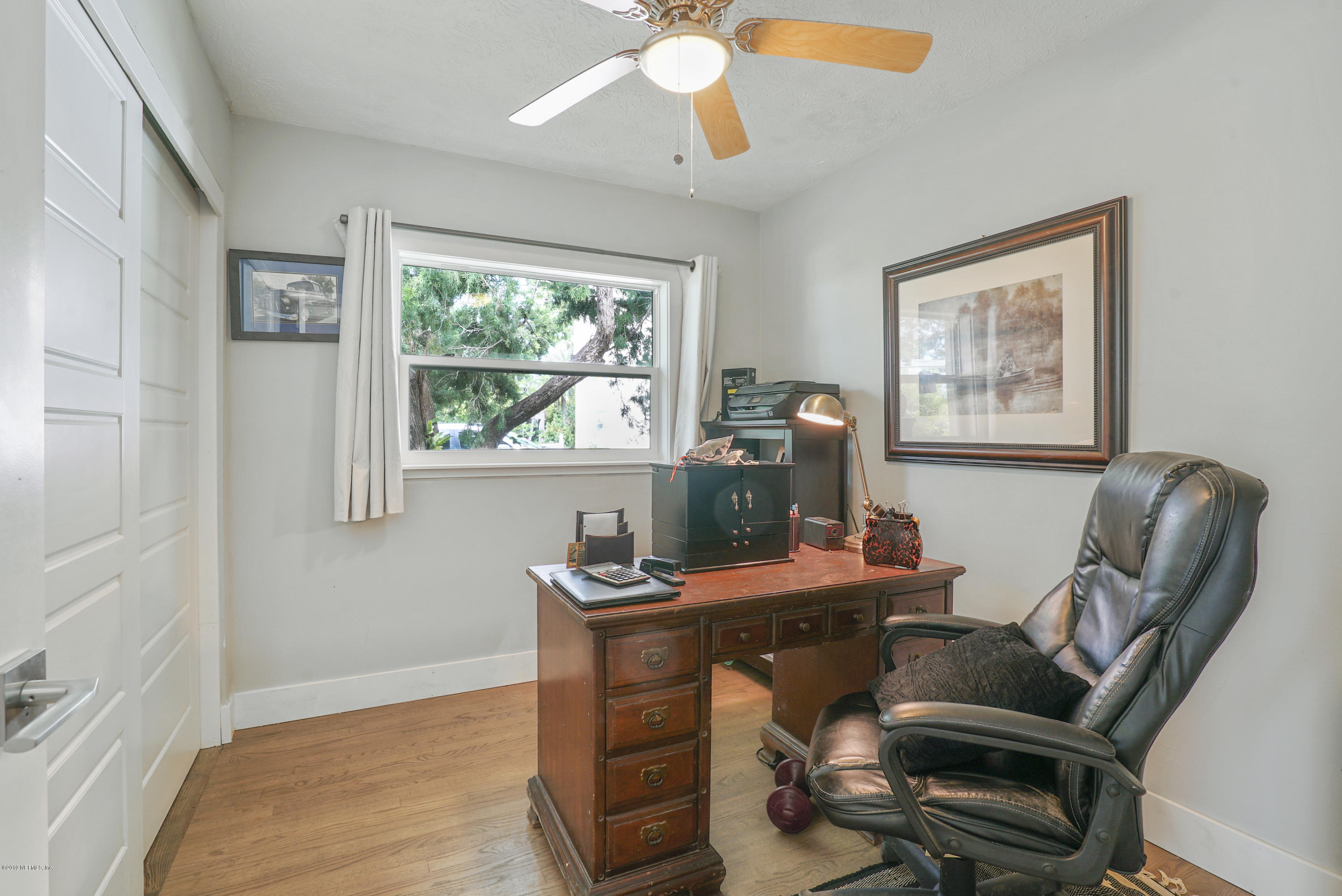 32 Dolphin Drive St. Augustine, FL 32080 - Photo 24 of 43 a view of a workspace with furniture and a window