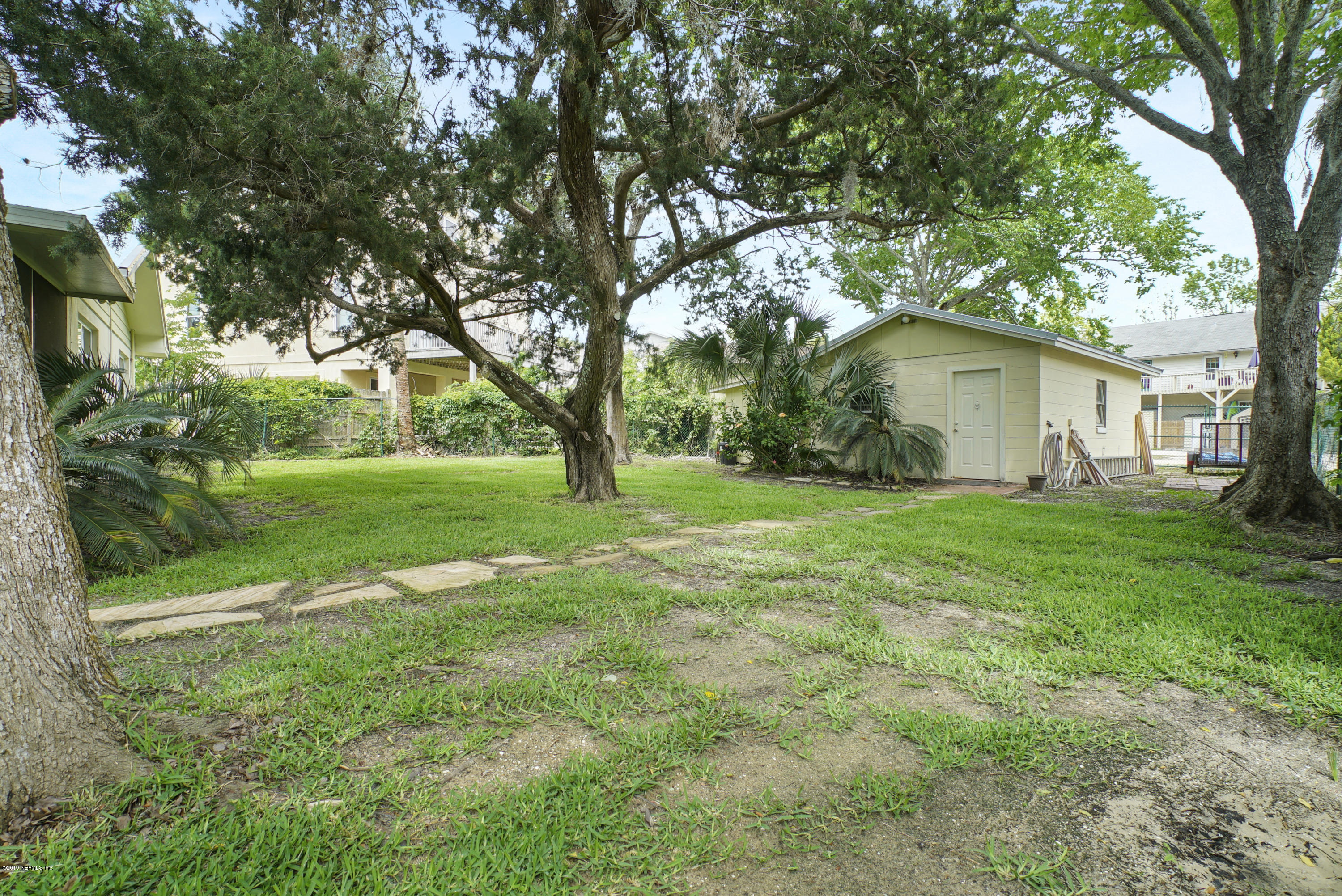 32 Dolphin Drive St. Augustine, FL 32080 - Photo 30 of 43 a view of white house with yard and green space