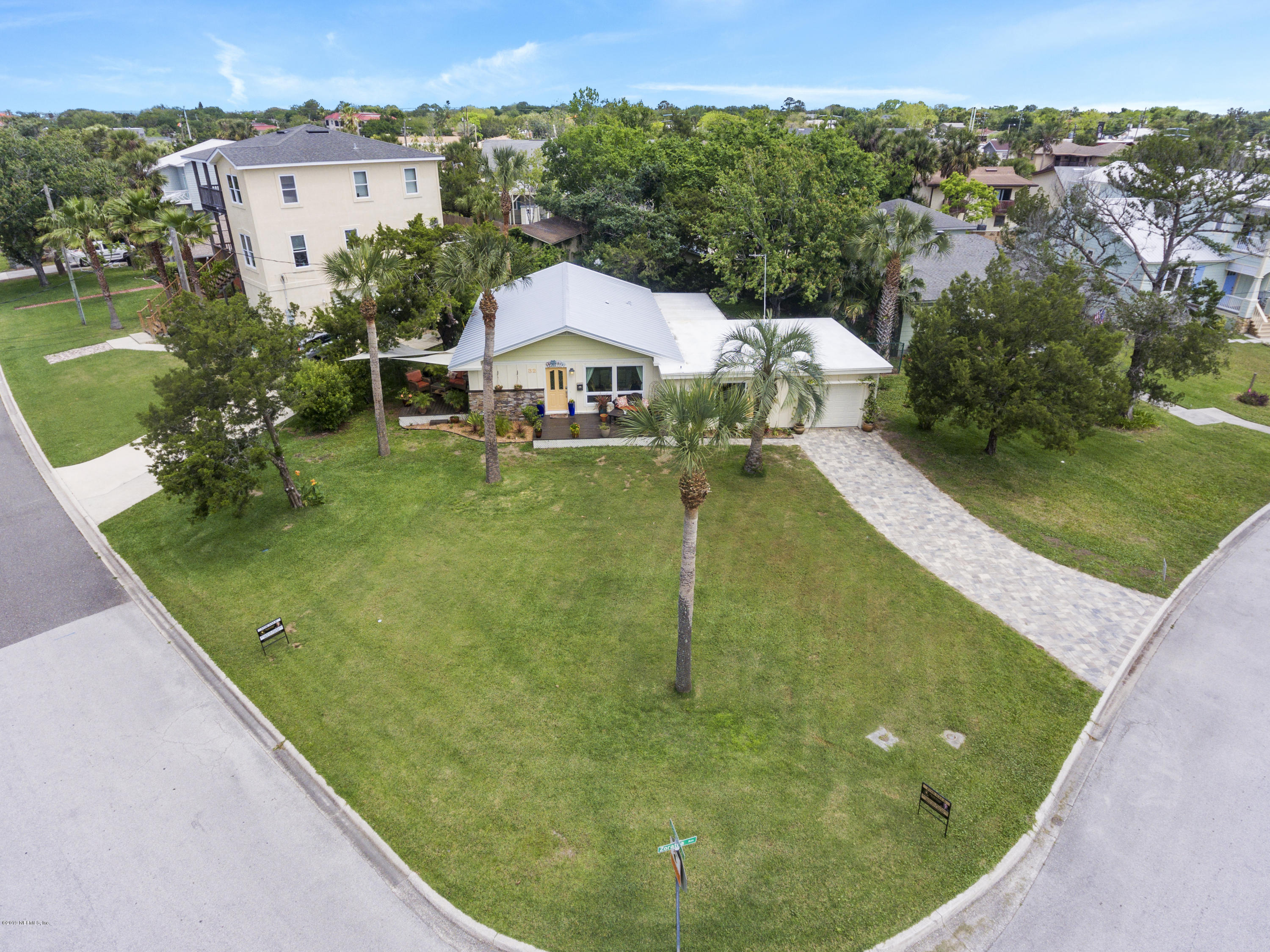 32 Dolphin Drive St. Augustine, FL 32080 - Photo 32 of 43 an aerial view of a house
