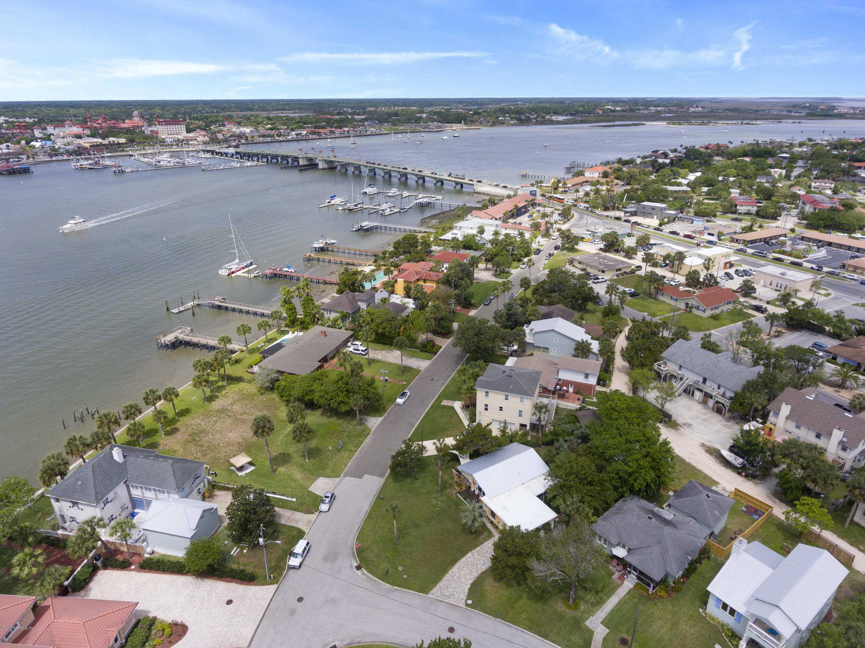 32 Dolphin Drive St. Augustine, FL 32080 - Photo 34 of 43 an aerial view of a city