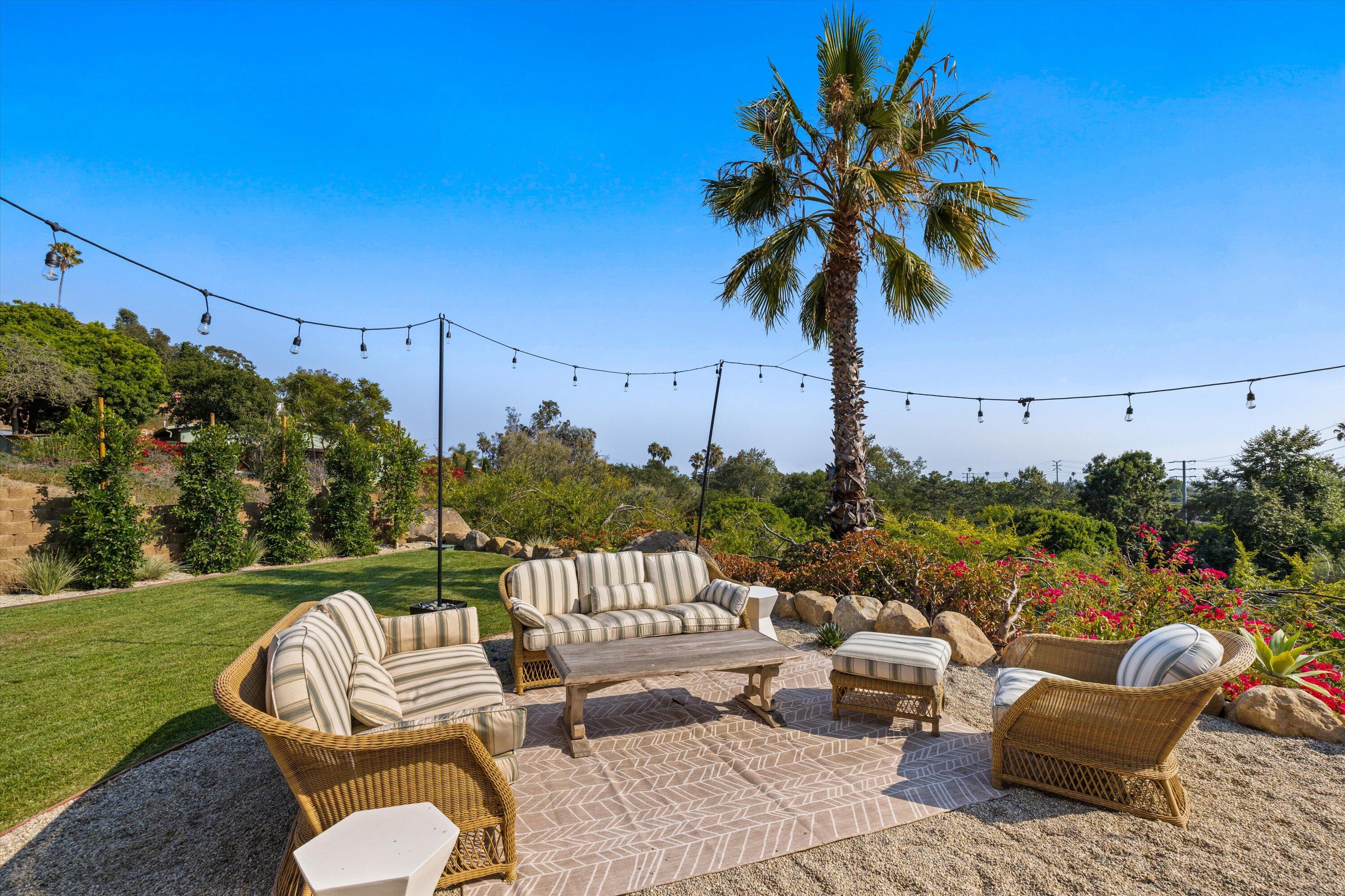 1378 Sycamore Canyon Road Santa Barbara, CA 93108 - Photo 30 of 46 Backyard