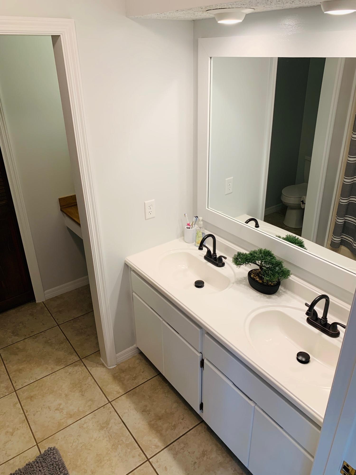 5846 Dairy Road Baker, FL 32531 - Photo 31 of 68 a bathroom with a sink and a mirror