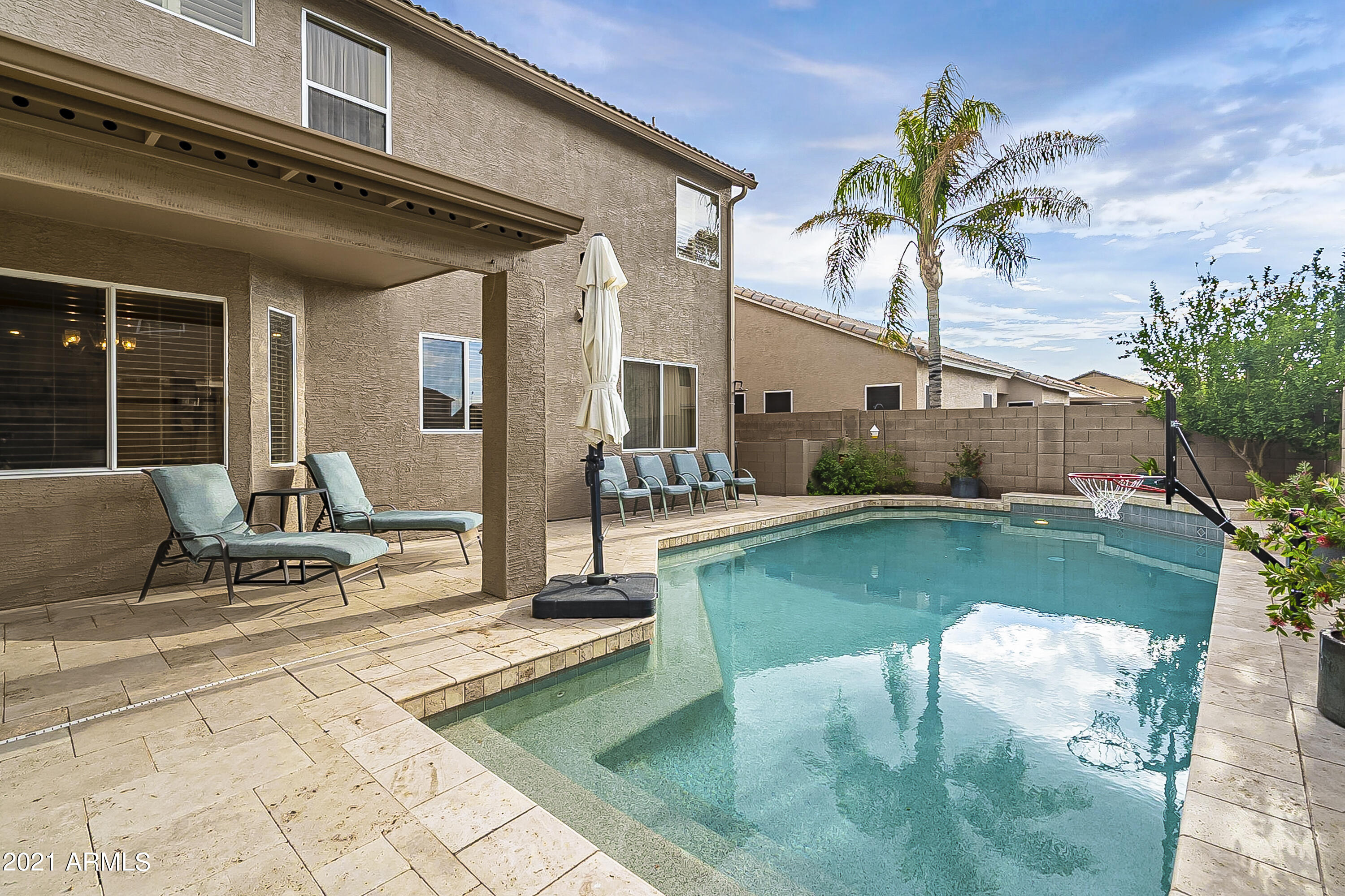 2862 East Santa Rosa Drive Gilbert, AZ 85234 - Photo 36 of 46 Pool View 2