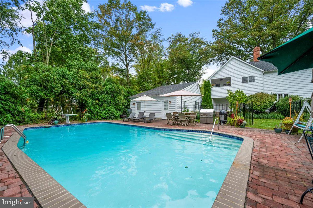 1546 Makefield Road Yardley, PA 19067 - Photo 31 of 65 Beautiful salt water, heated pool.