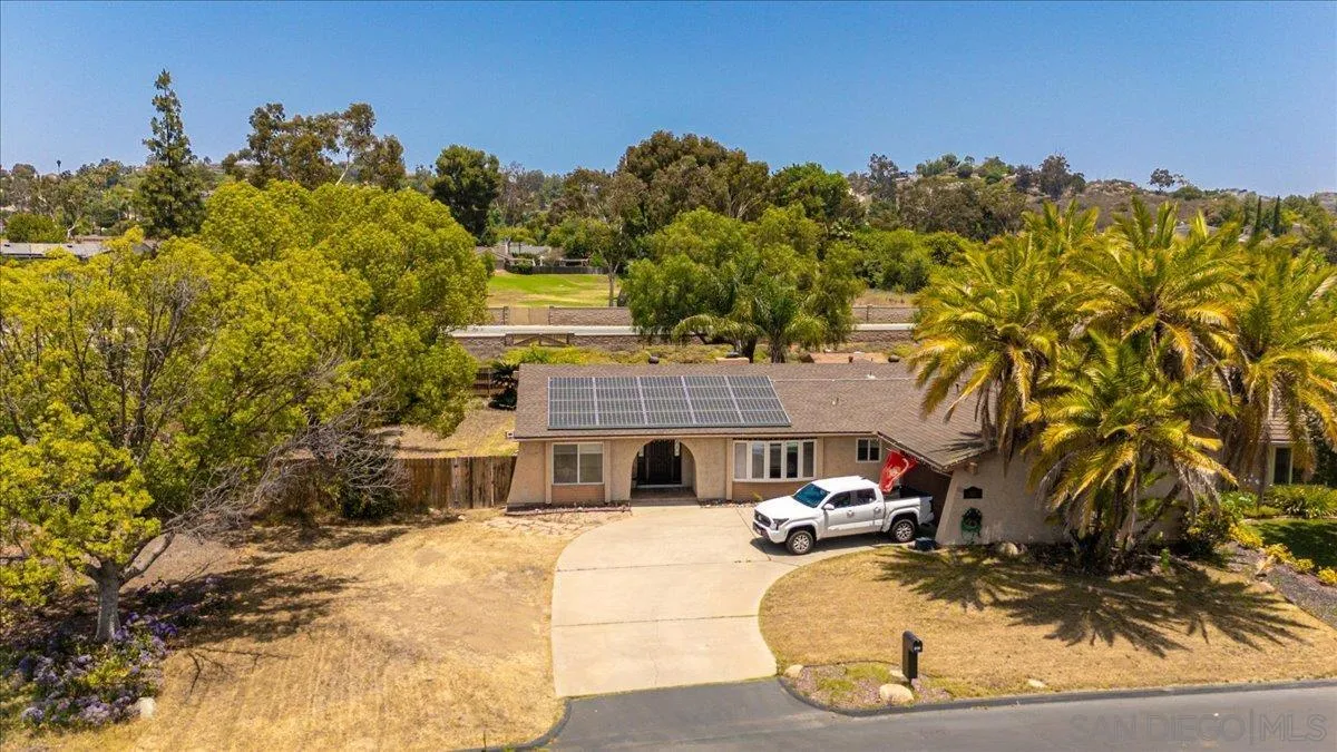 1525 Fair Glen Road El Cajon, CA 92019 - Photo 15 of 15 a front view of a house with a yard