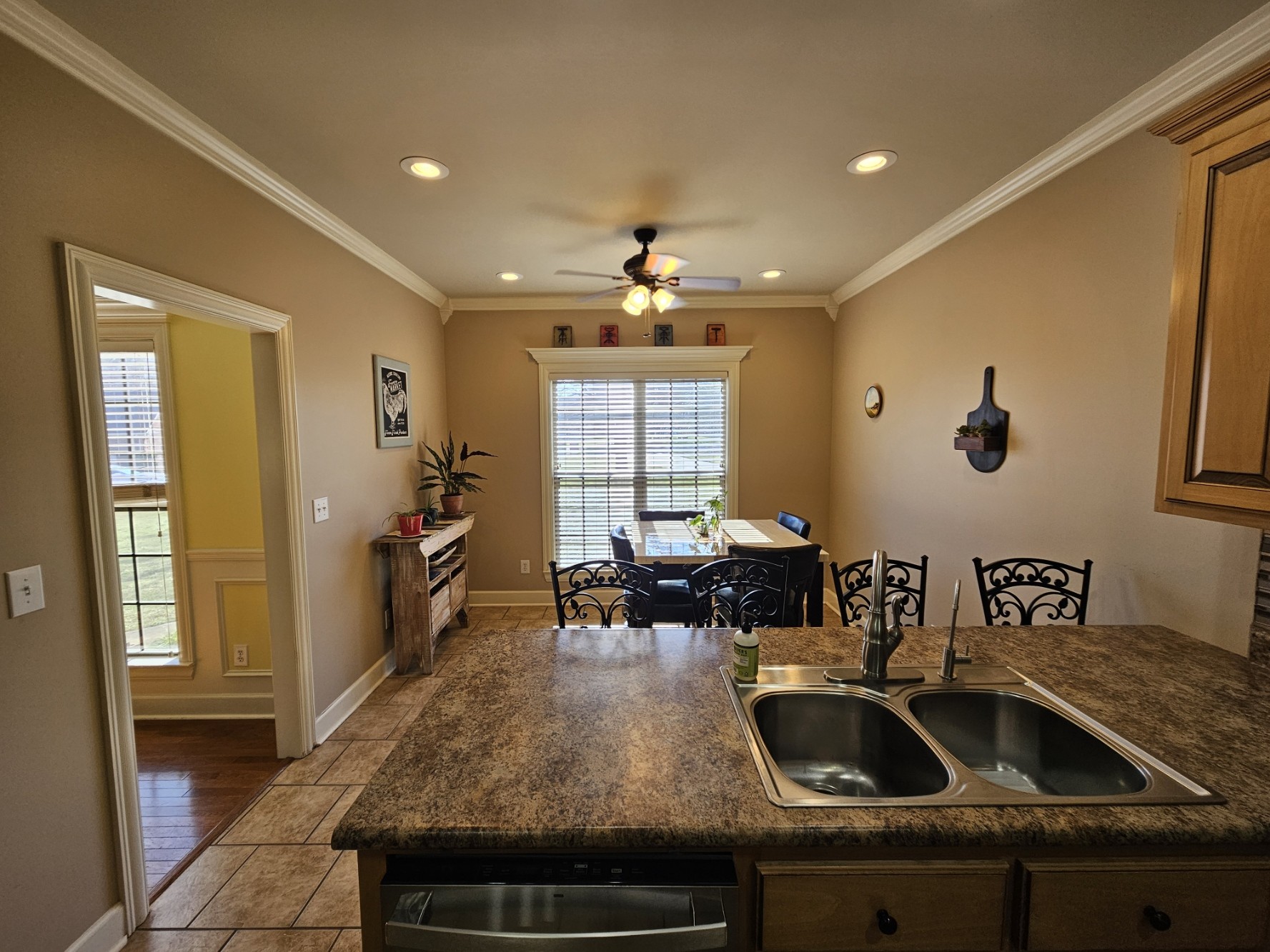 26121 Pheasant Run Ardmore, TN 38449 - Photo 20 of 46 a kitchen with sink refrigerator and window