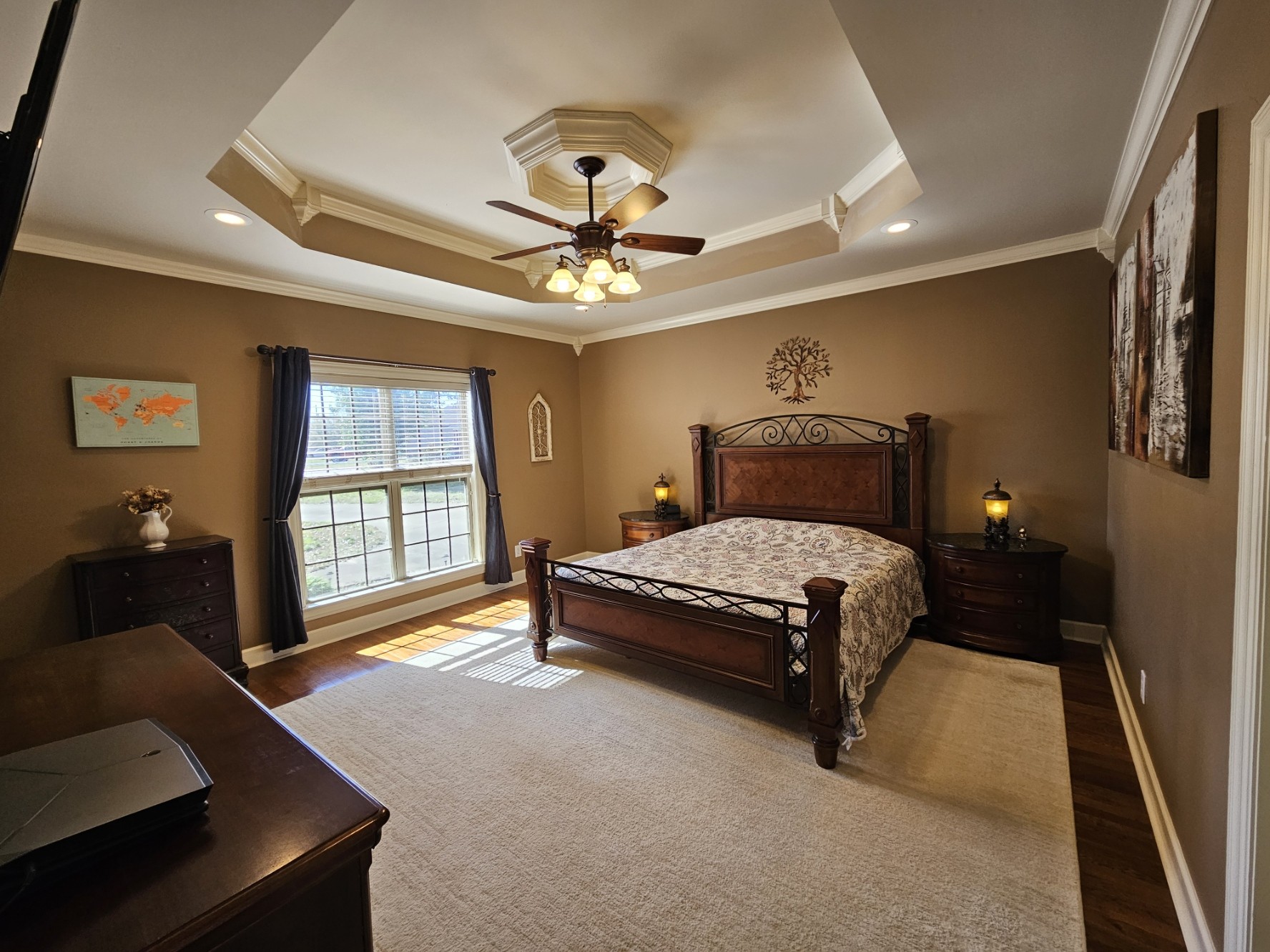 26121 Pheasant Run Ardmore, TN 38449 - Photo 28 of 46 a bedroom with a bed dresser and a window