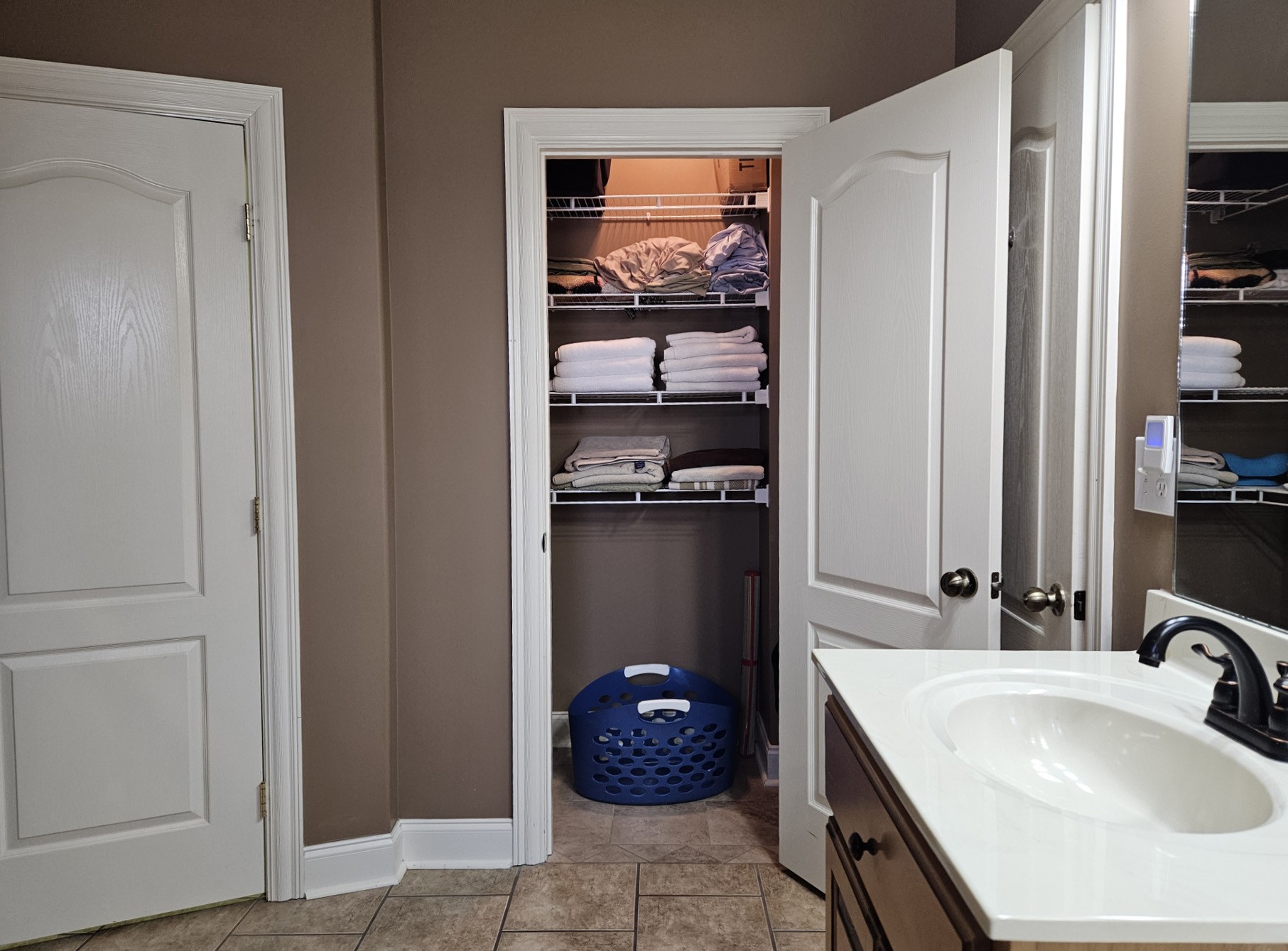 26121 Pheasant Run Ardmore, TN 38449 - Photo 33 of 46 a bathroom with a sink and a mirror