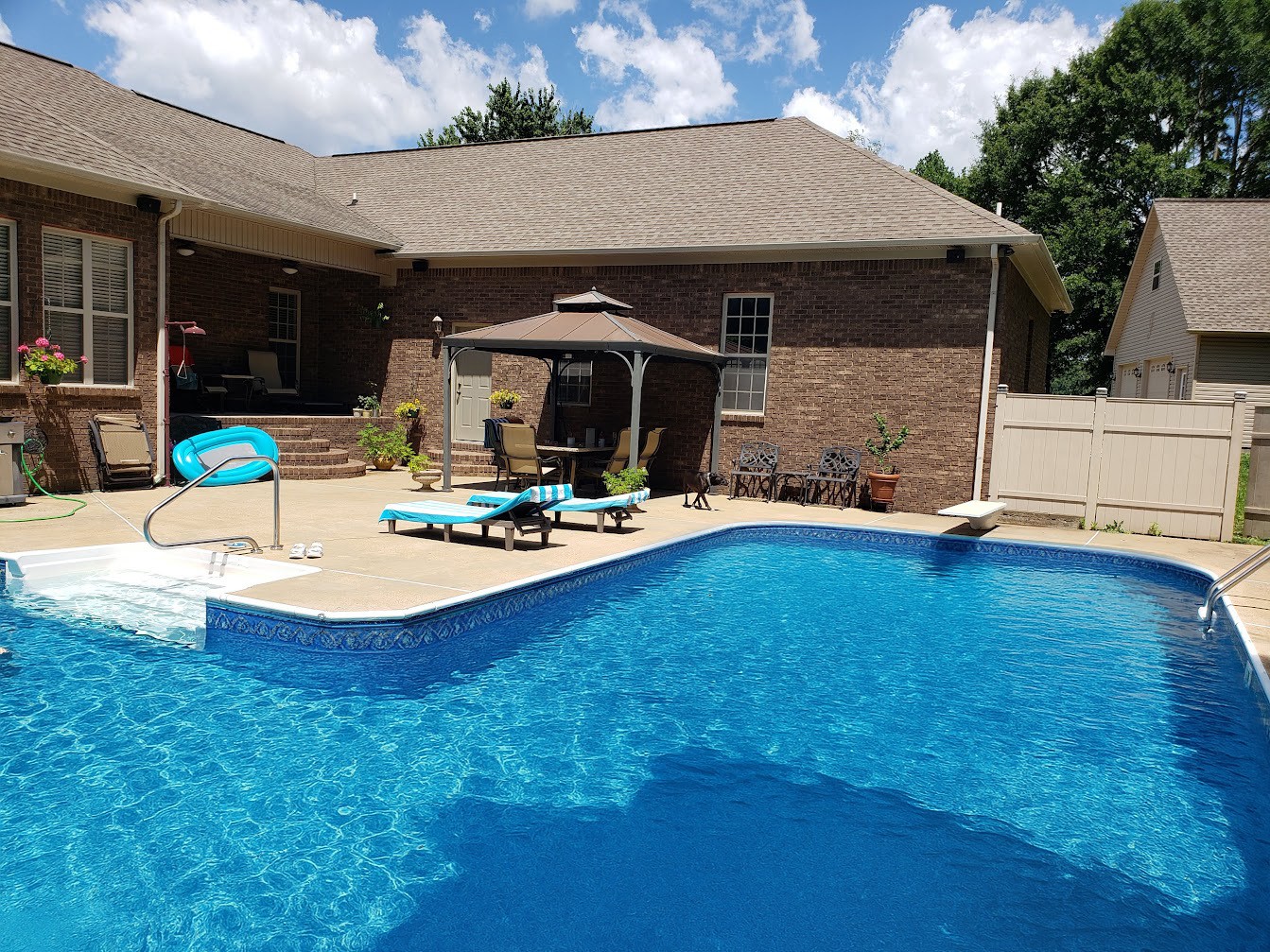 26121 Pheasant Run Ardmore, TN 38449 - Photo 9 of 46 a view of pool with outdoor seating
