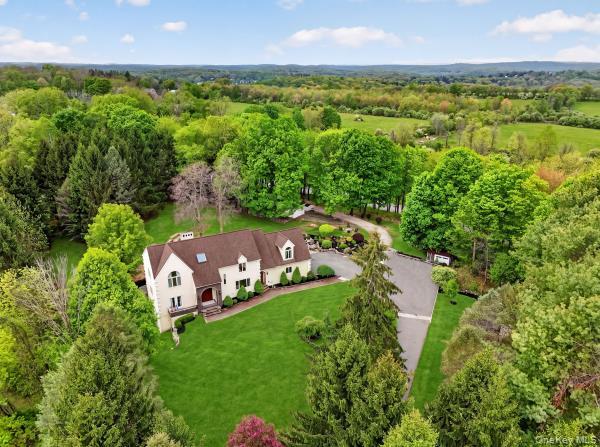 9 Hickory Ridge Road Brewster, NY 10509 - Photo 46 of 50 an aerial view of a house with a yard
