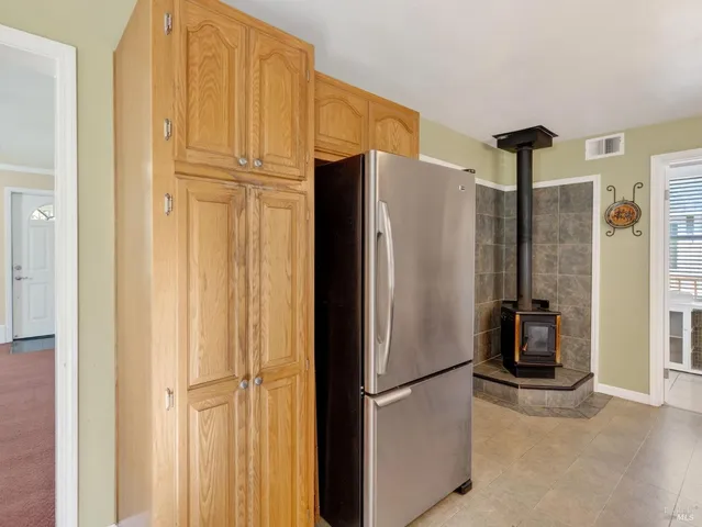 a view of living room and bathroom
