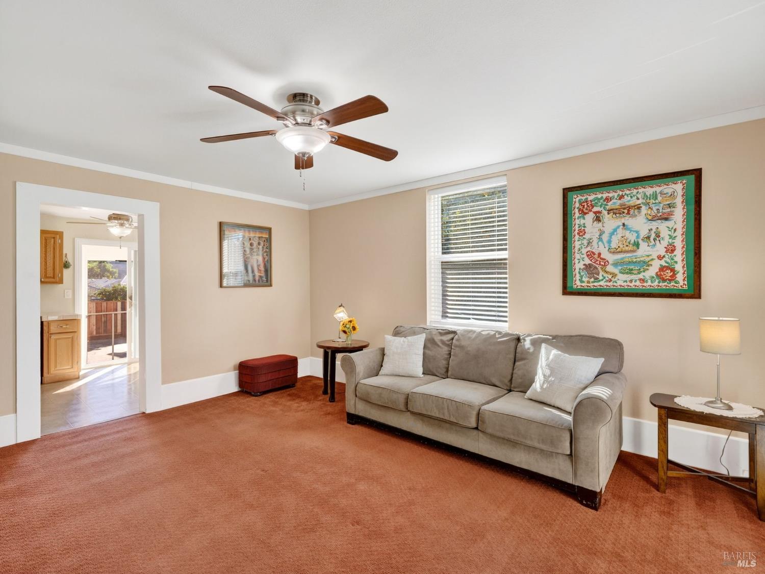 71 Crowell Street Geyserville, CA 95441 - Photo 4 of 42 a living room with furniture and a window