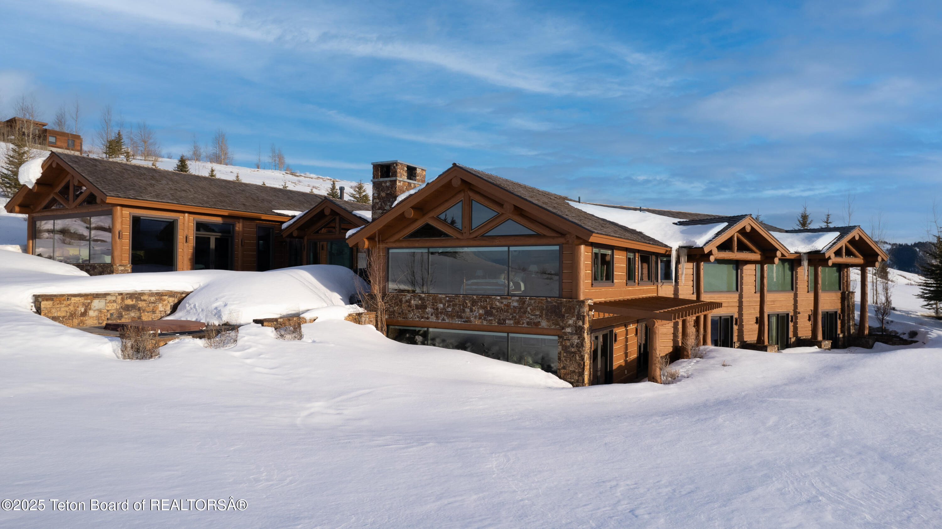 1435 Lower Ridge Road Jackson, WY 83001 - Photo 47 of 52 43. Aerial WInter