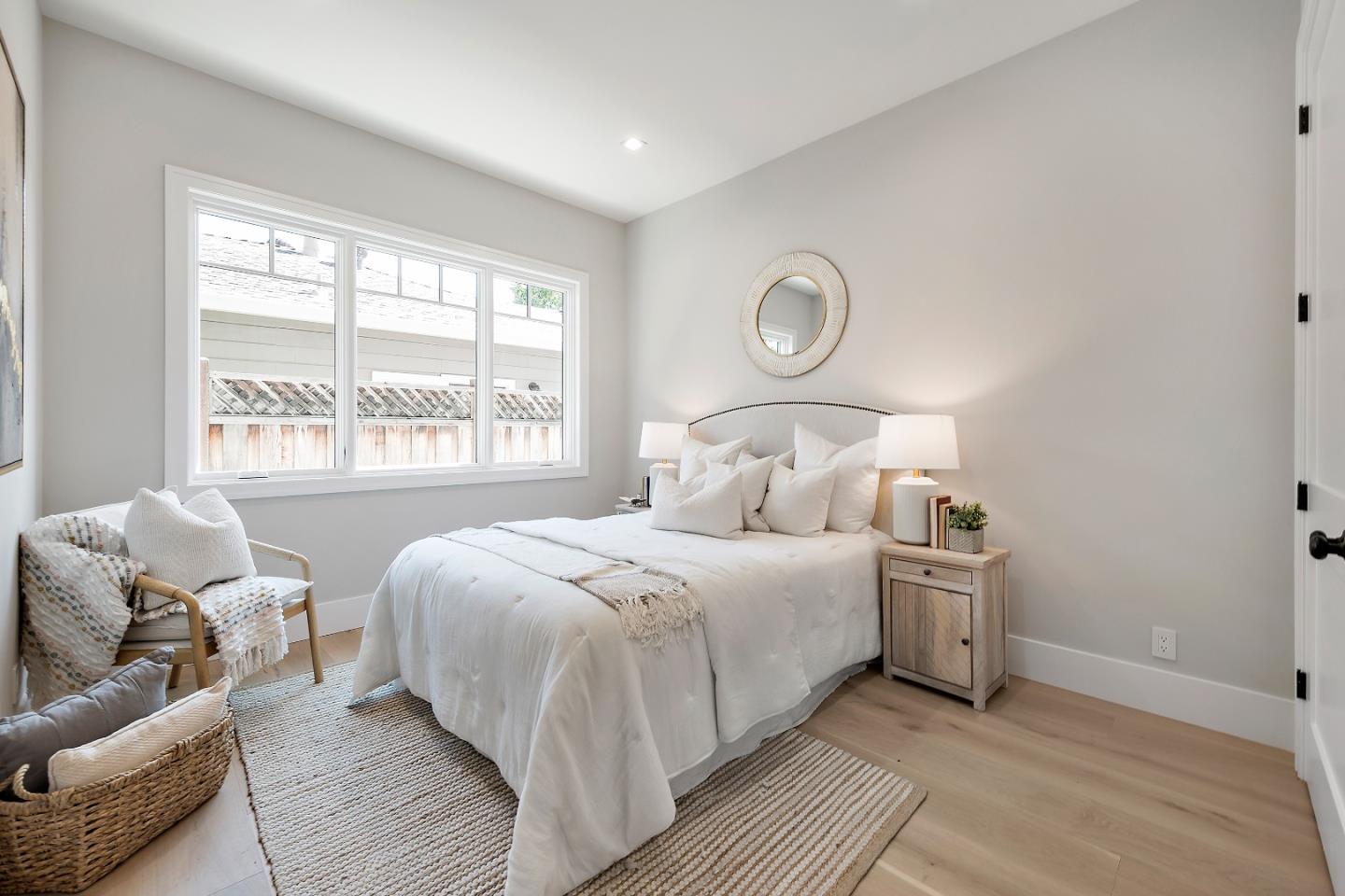 263 Belmont Avenue Redwood City, CA 94061 - Photo 14 of 32 a bedroom with a bed and window