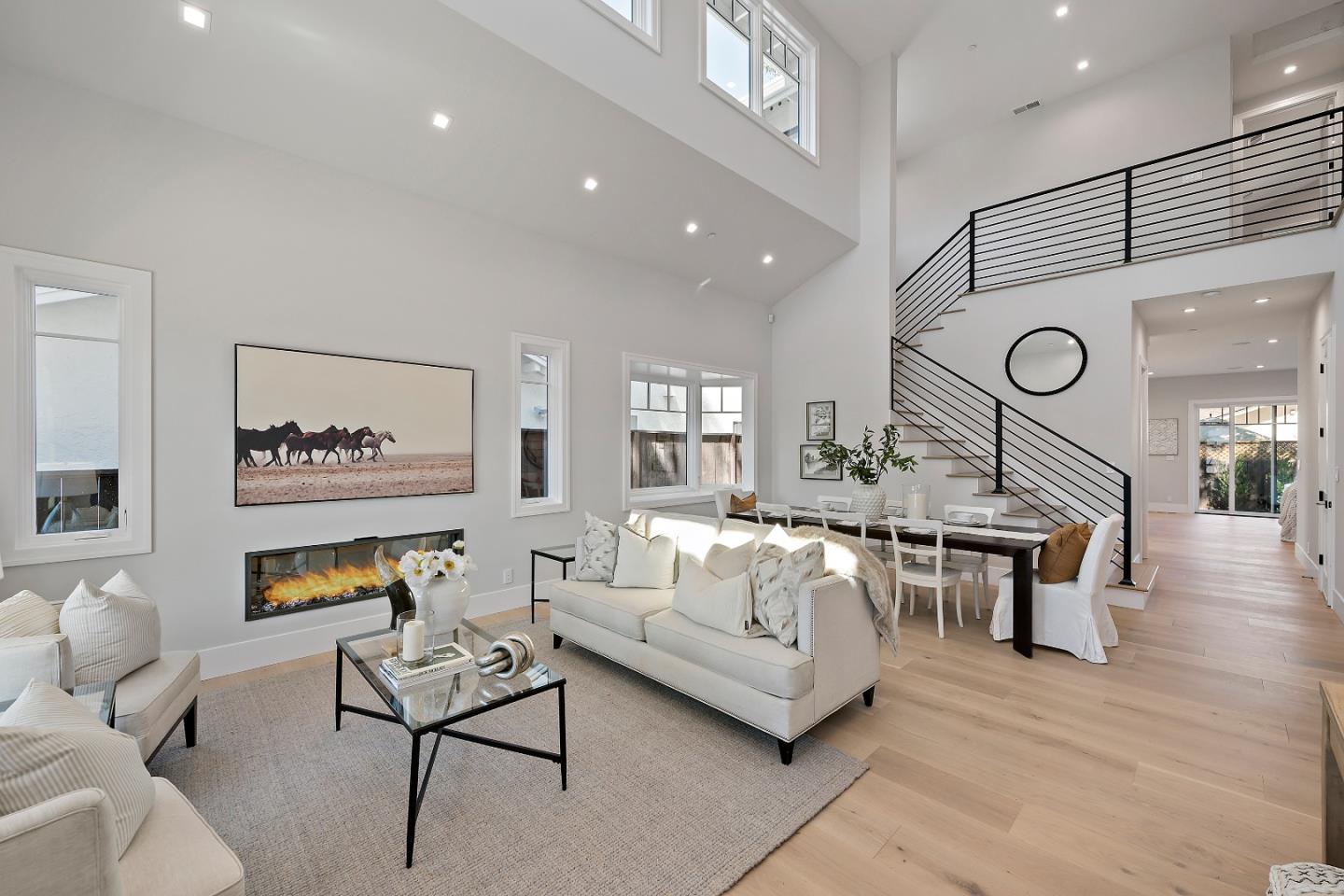263 Belmont Avenue Redwood City, CA 94061 - Photo 3 of 32 a living room with furniture and wooden floor