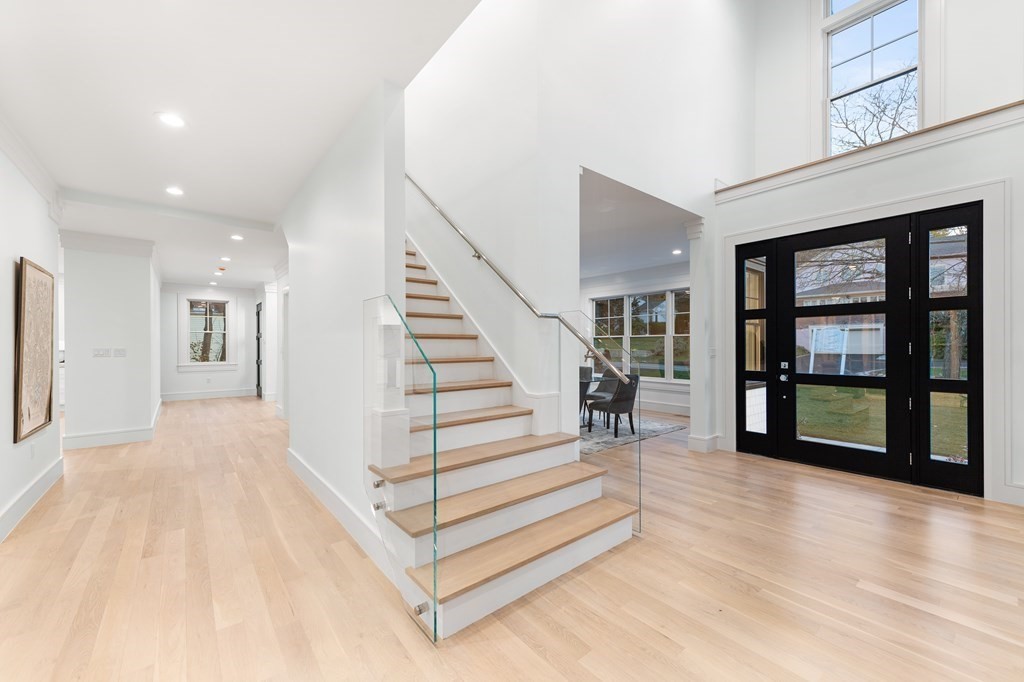 480 Dudley Road Newton, MA 02459 - Photo 3 of 35 a view of entryway and hall