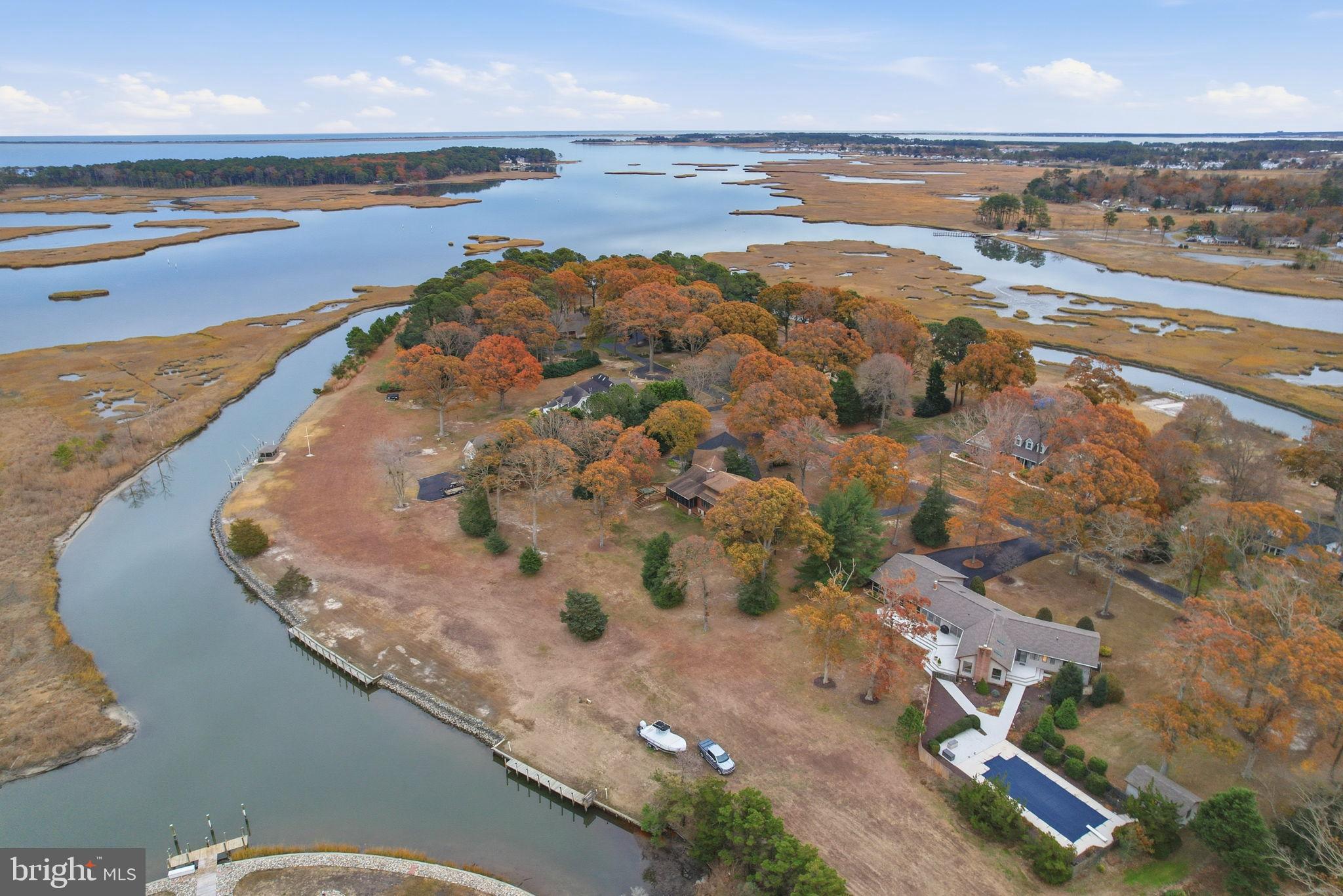 5 Bay Point Road Millsboro, DE 19966 - Photo 76 of 83 an aerial view of ocean beach and outdoor space