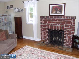 208 Harrison Road Brookhaven, PA 19015 - Photo 8 of 14 Fireplace