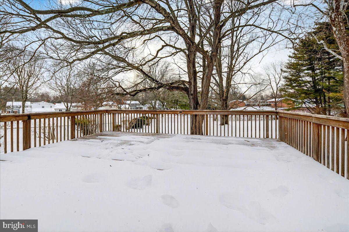 6 Royal Oak Road Lawrence Township, NJ 08648 - Photo 22 of 27 a view of a wooden fence under a large tree