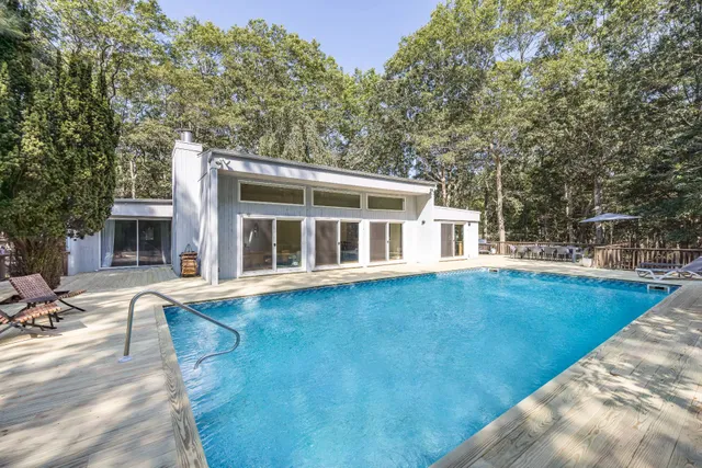 a view of a house with pool