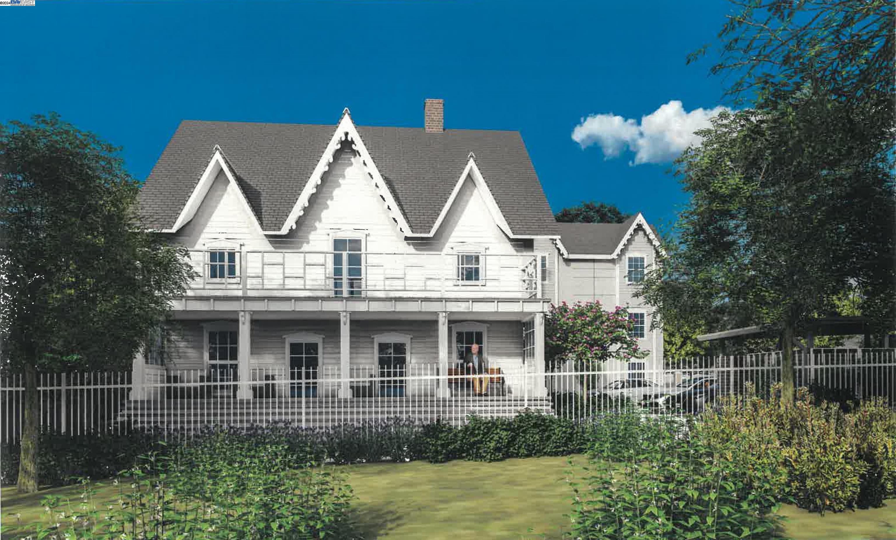 19251 San Ramon Valley Boulevard San Ramon, CA 94583 - Photo 8 of 22 a view of house with garden and tall tress