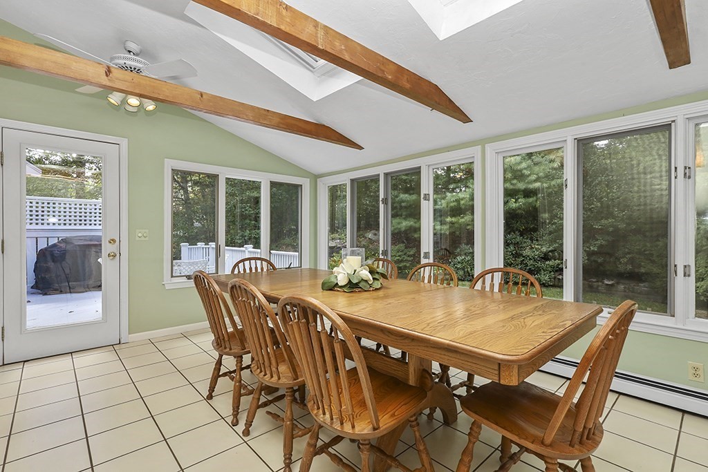 57 Vine Street North Attleboro, MA 02760 - Photo 19 of 41 a dining room with furniture and large windows