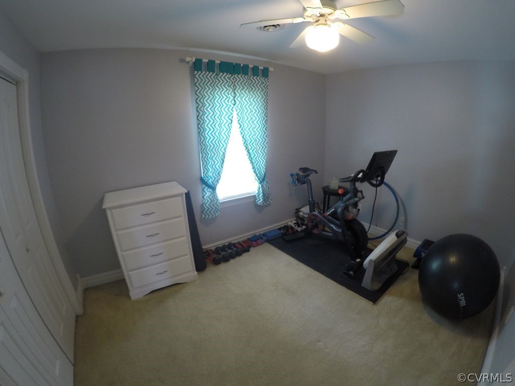 14101 Princess Mary Road Chesterfield, VA 23838 - Photo 31 of 44 a room with window and ceiling fan