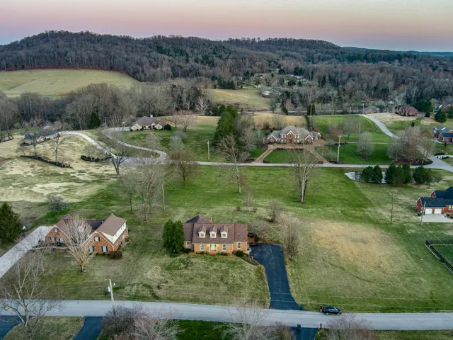 a view of a lake with a mountain
