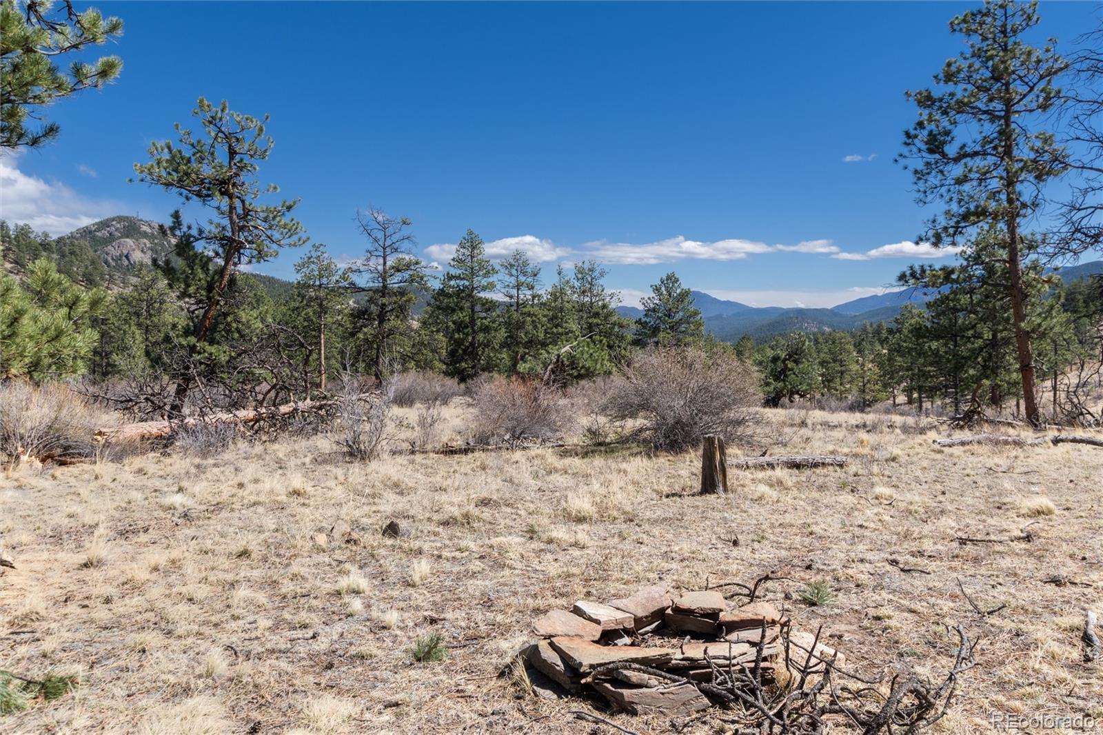 12 A Bailey Estates Bailey, CO 80421 - Photo 28 of 36 a view of a dry yard with mountains in the background
