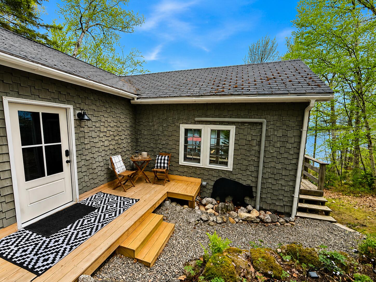 687 West Shore Road Otis, ME 04605 - Photo 49 of 55 Relaxing Front Porch Seating Area