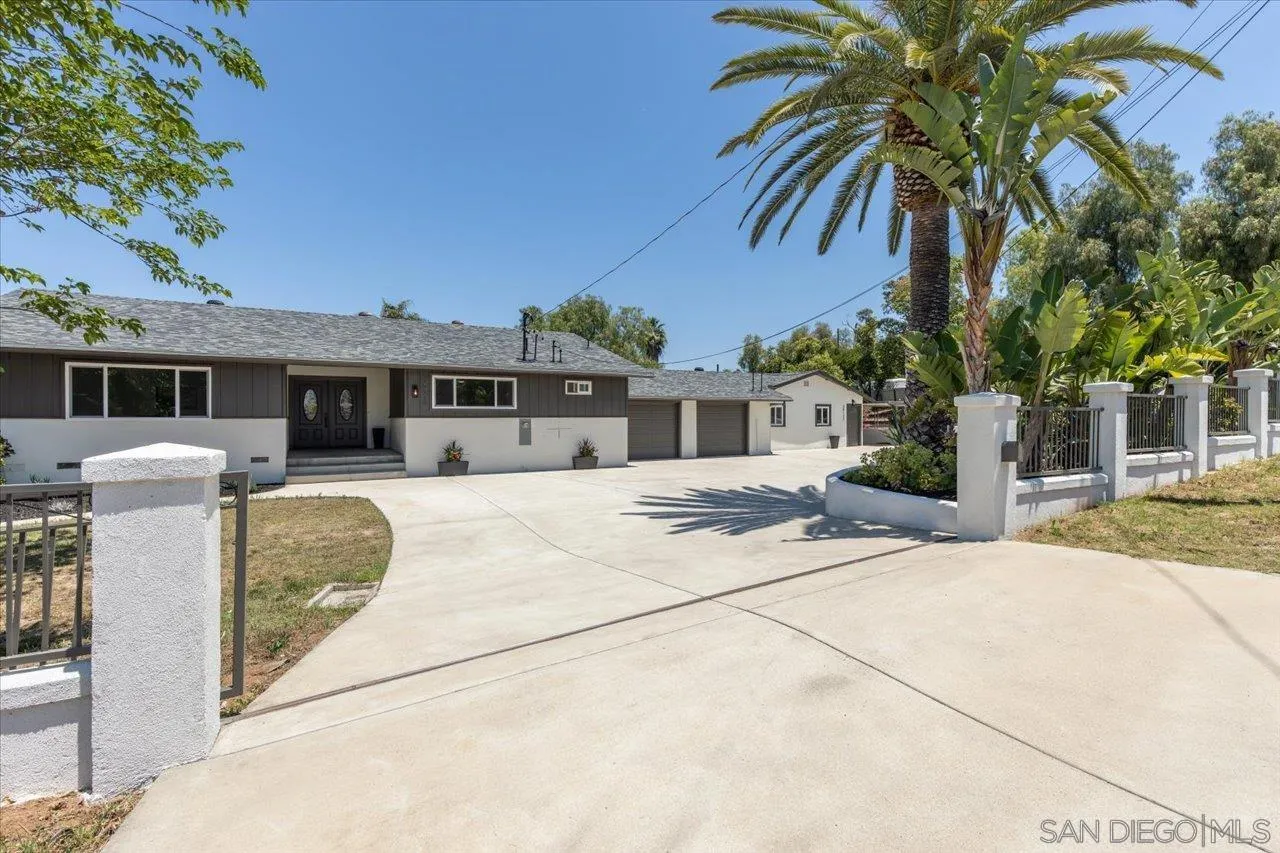 30118 Miller Road Valley Center, CA 92082 - Photo 70 of 75 a front view of a house with a yard and trees