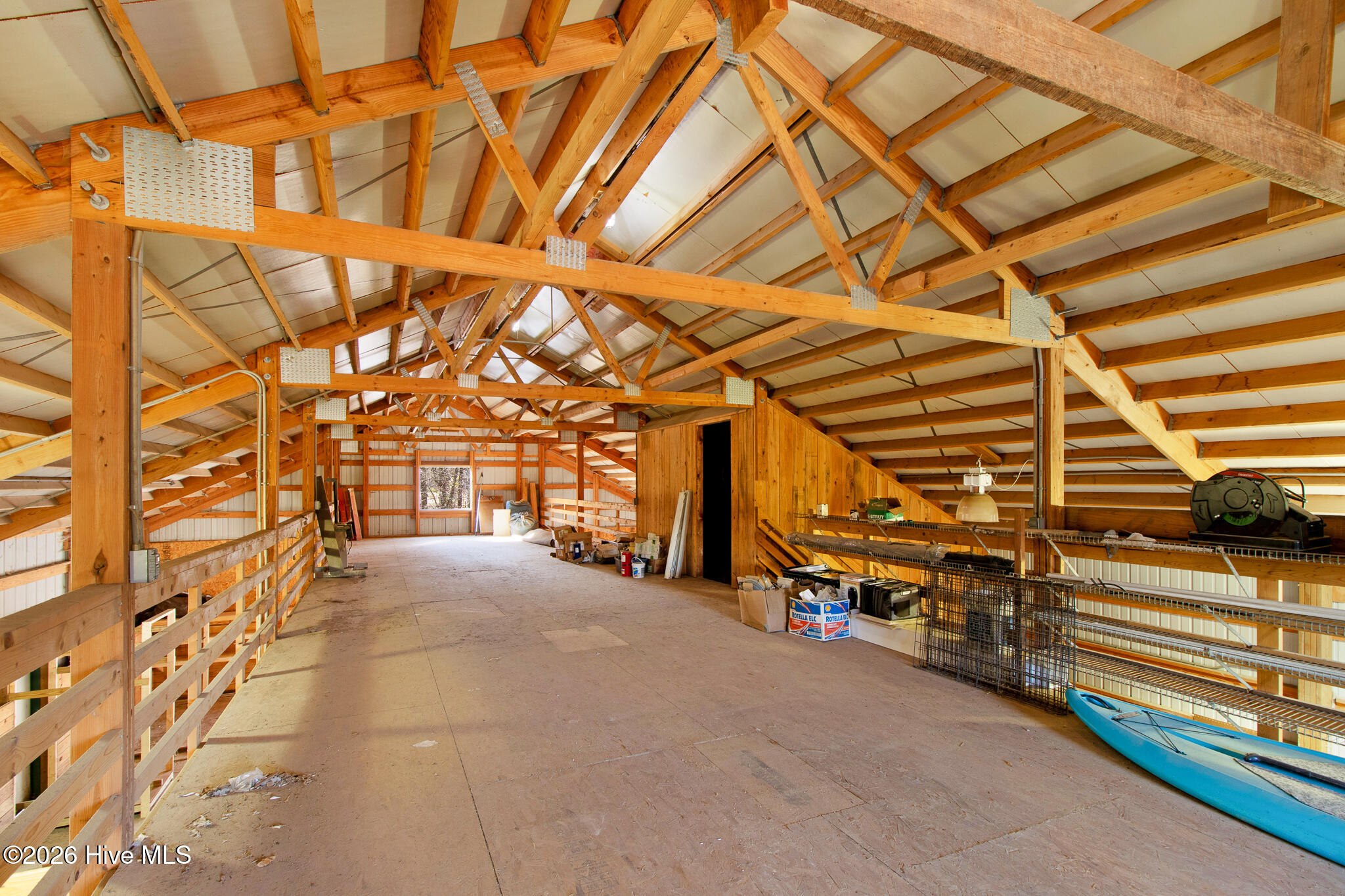 820 Laurel Road Beaufort, NC 28516 - Photo 16 of 33 Barn Interior Loft