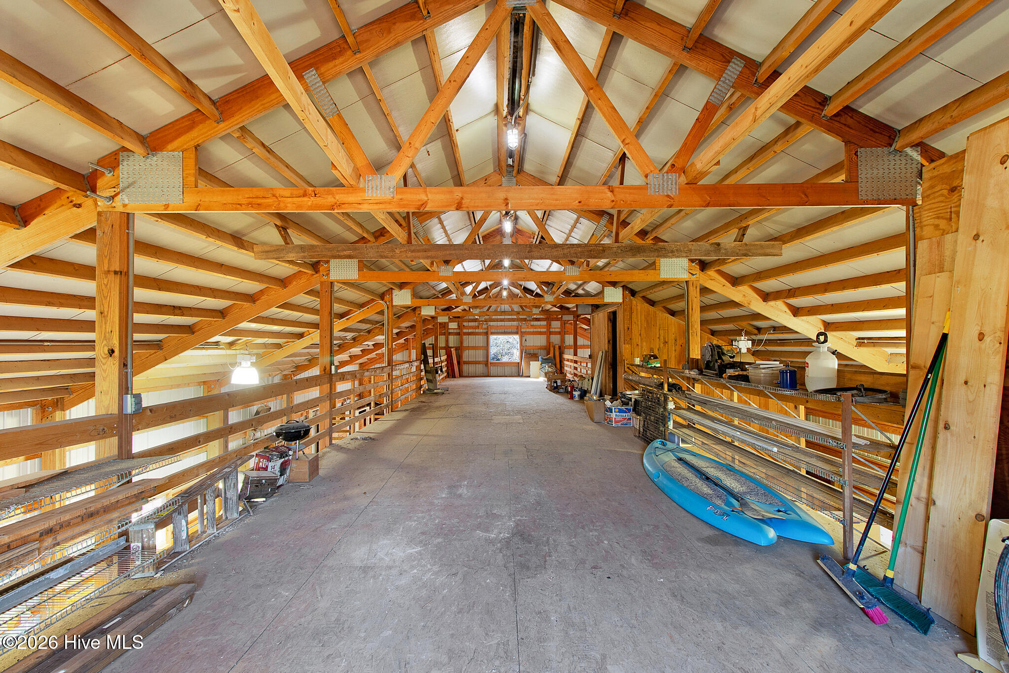 820 Laurel Road Beaufort, NC 28516 - Photo 17 of 33 Barn Interior Loft
